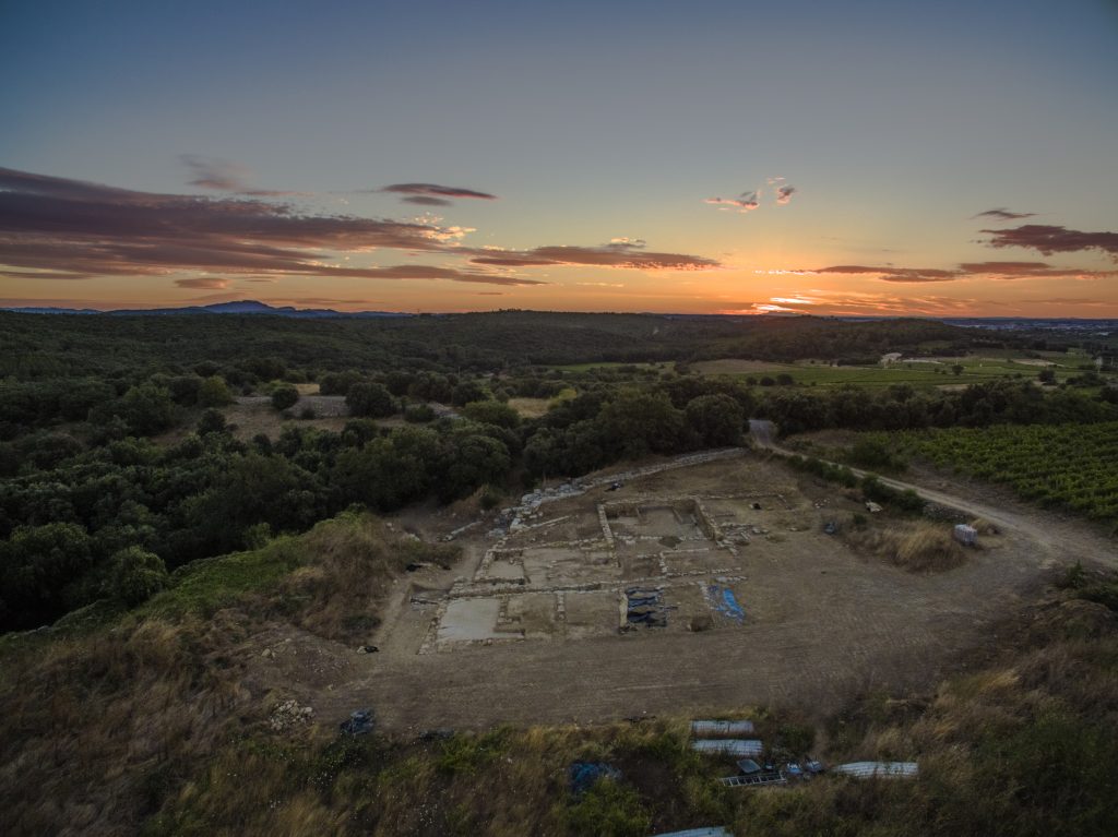 Habitat de la ville basse, Agglomération antique du Castellas, Murviel-lès-Montpellier (34)